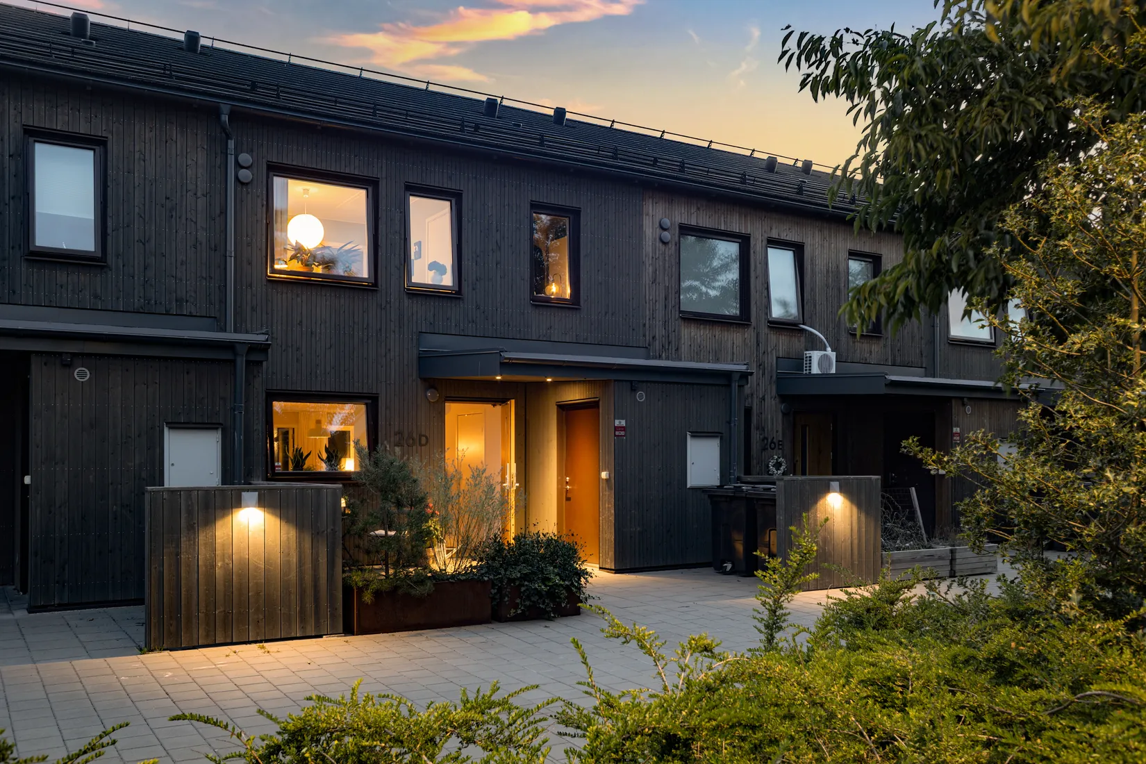 Radhus, Räfsgatan 26D, Kalkbrottet, Malmö