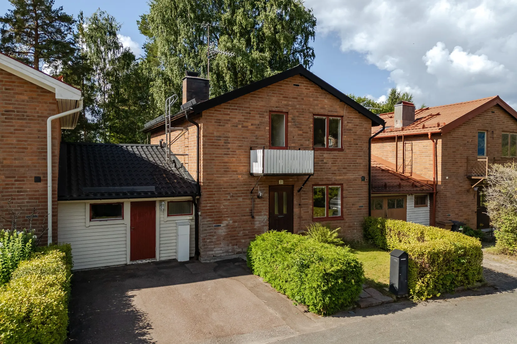 Radhus, Slalomvägen 31, Falun