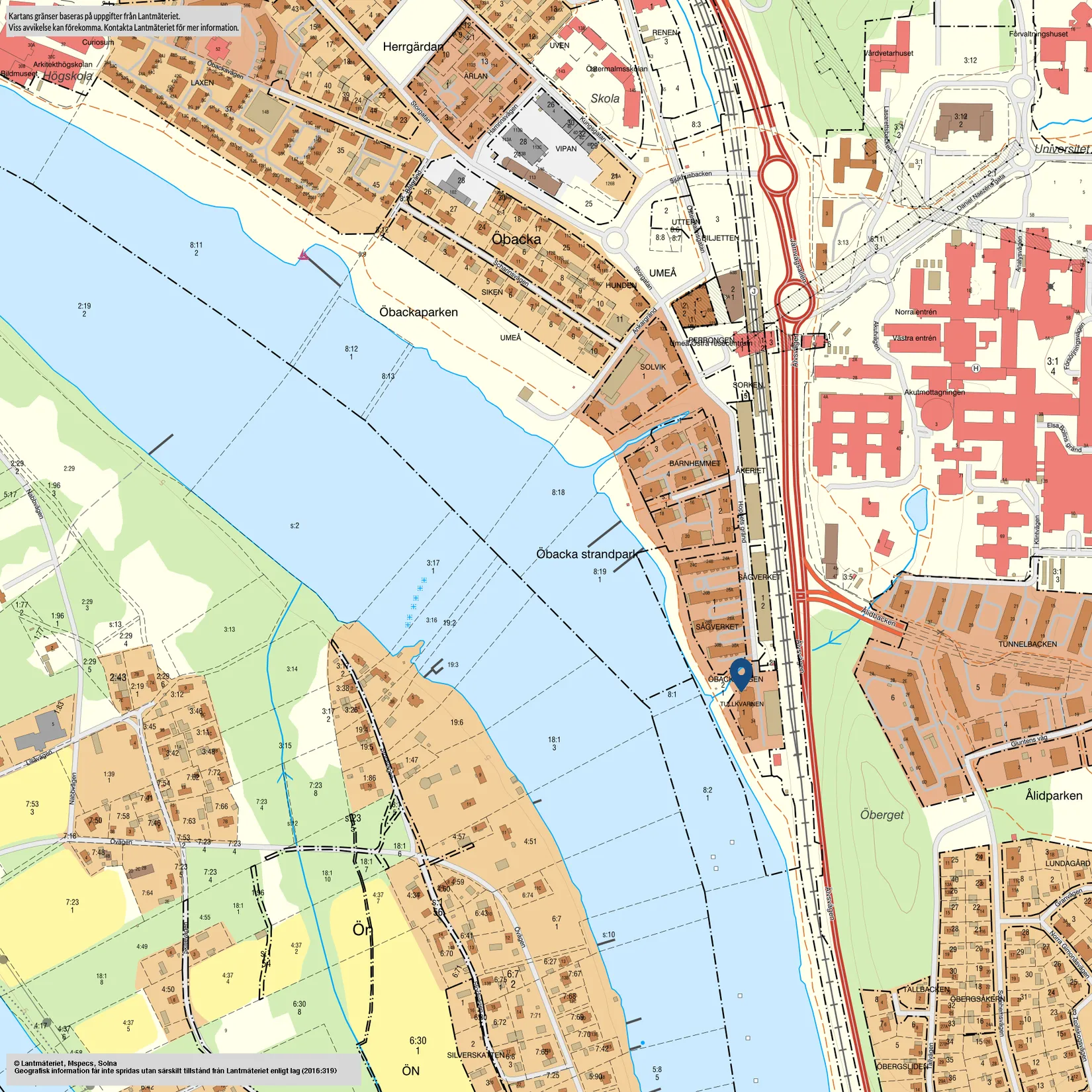 Bostadsrätt, Hoppets Gränd 32, Öbacka Strand, Umeå
