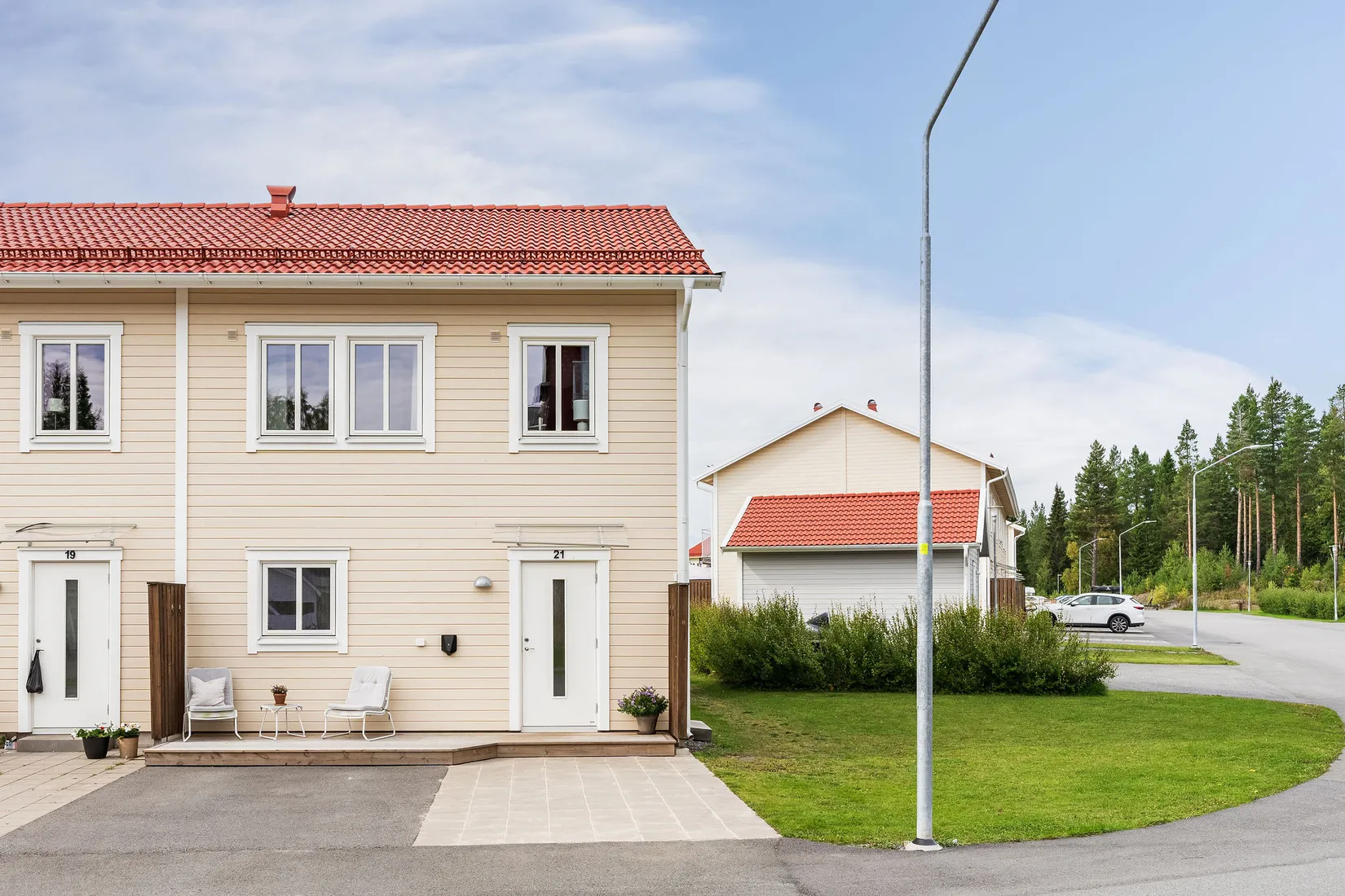 Radhus, Gulsparvvägen 21, Brittsbo, Östersund