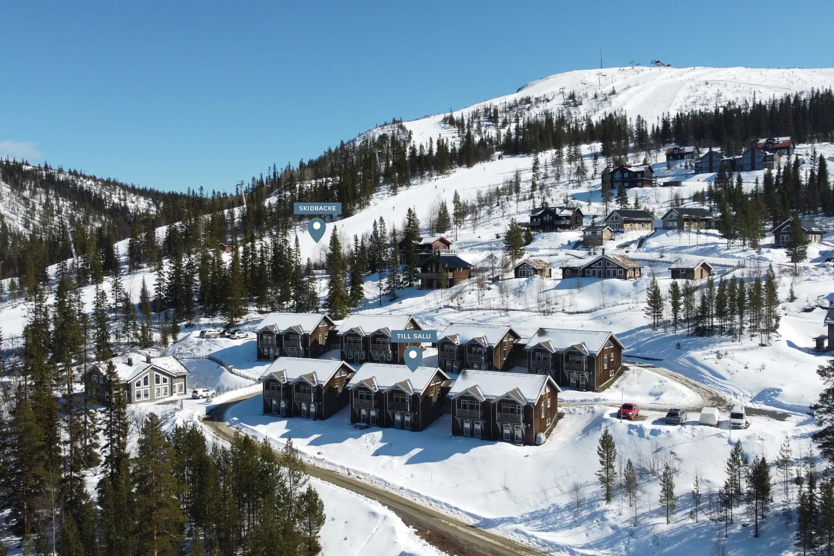 Bostadsrätt, Vemdalsskalet Övre Kullstigen 8, Klockarfjället, Härjedalen