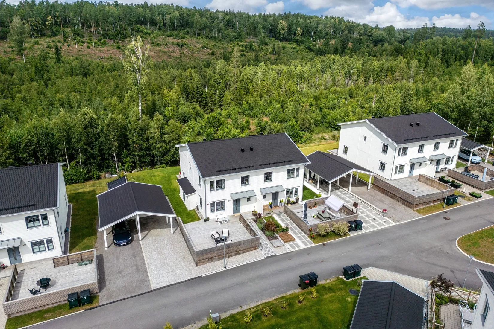 Radhus, Ryssnäsvägen 15A, Svärtinge Skogsbacke, Norrköping