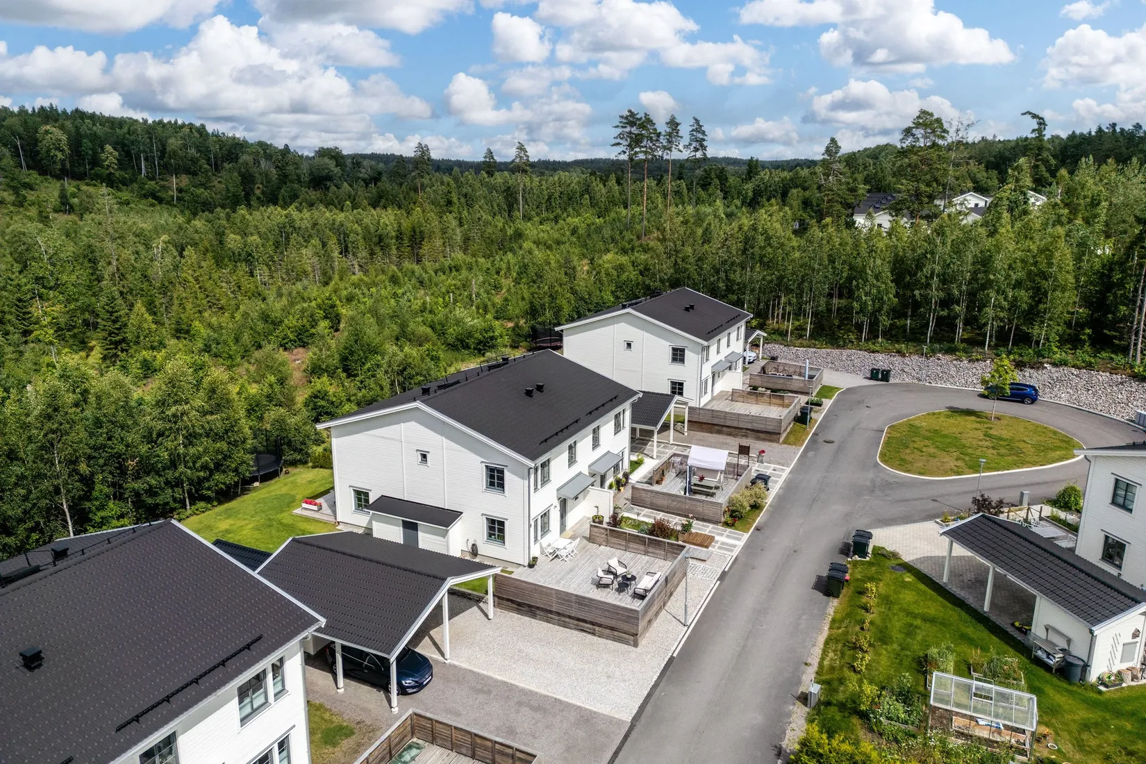 Radhus, Ryssnäsvägen 15A, Svärtinge Skogsbacke, Norrköping