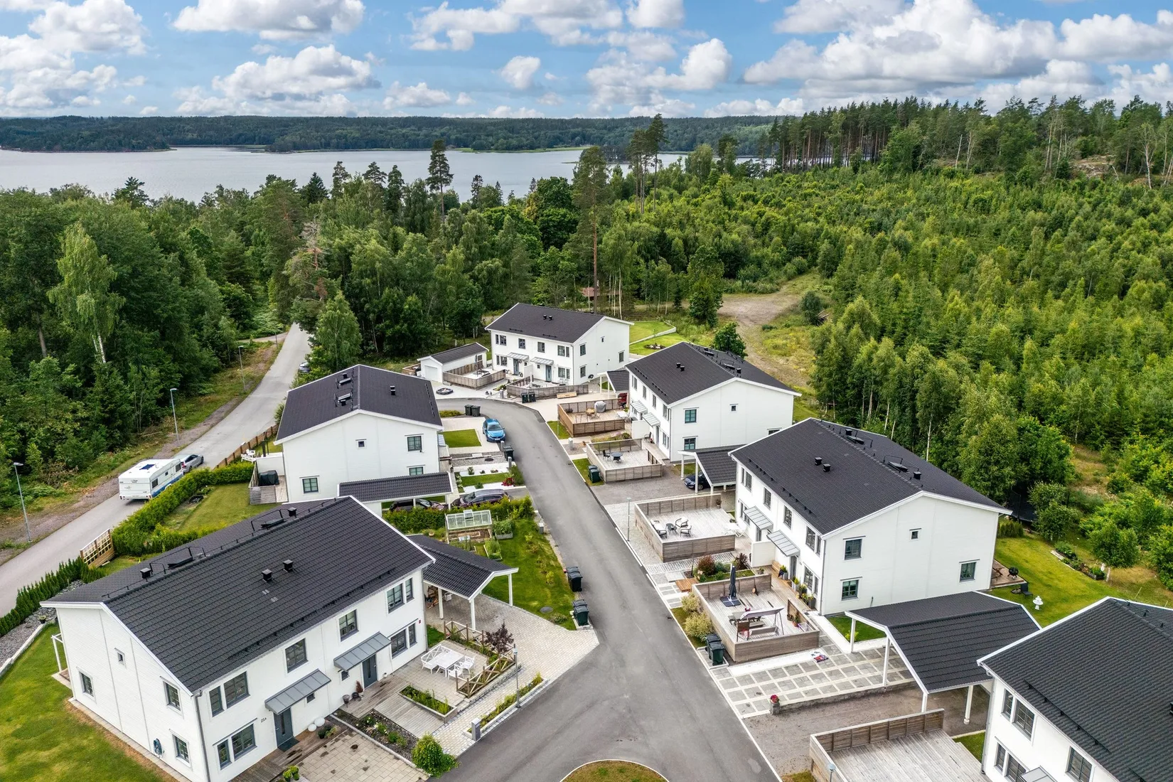 Radhus, Ryssnäsvägen 15A, Svärtinge Skogsbacke, Norrköping