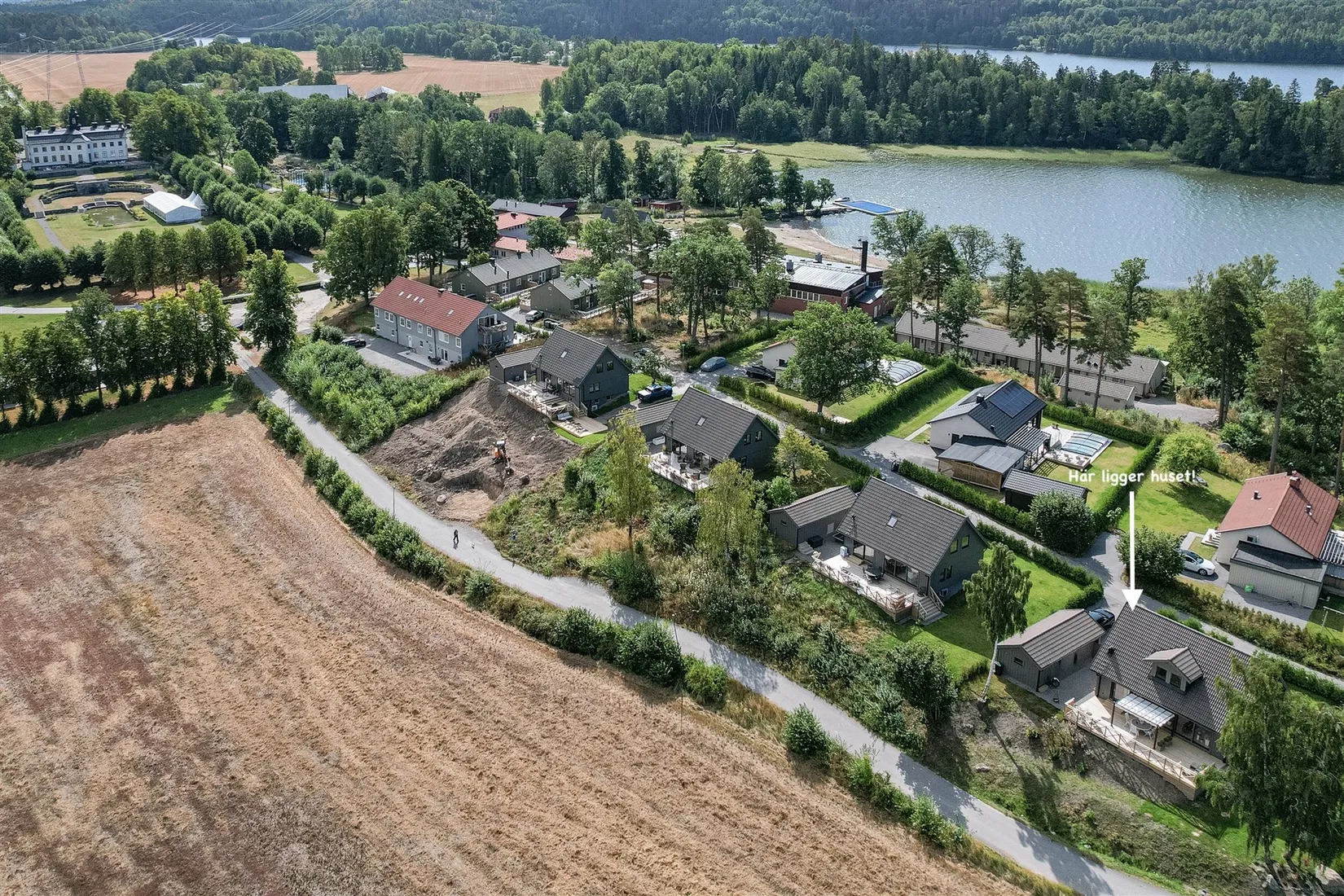 Villa, Kaggeholm 22, Helgö / Kaggeholms Slottsby, Ekerö