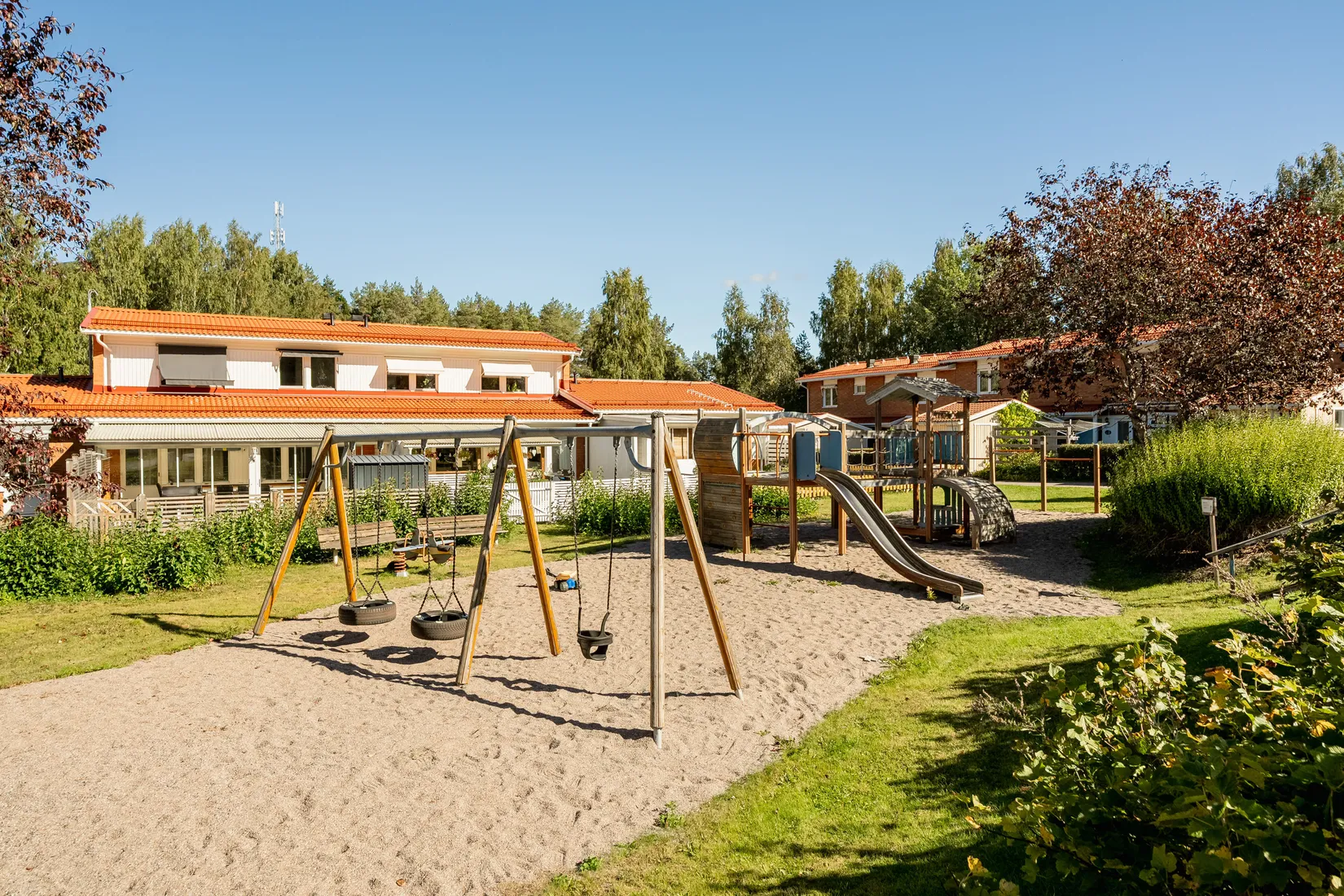 Radhus, Stenbärsvägen 49B, Sätra, Gävle