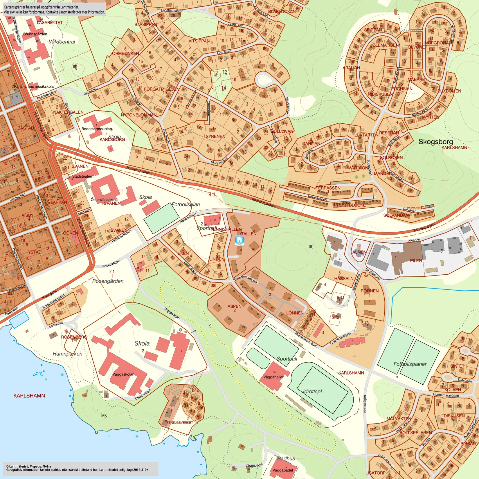 Bostadsrätt, Hunnemaravägen 9, Hunnemara/Gullbergslyckan, Karlshamn