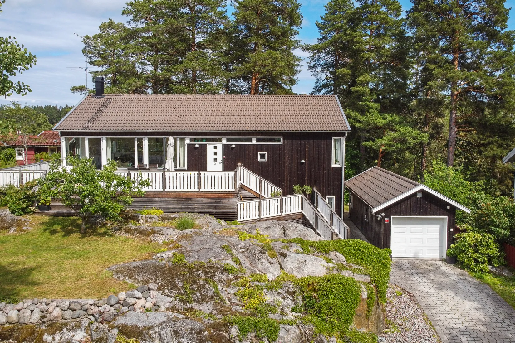 Villa, Månbacken 7, Insjön, Nacka