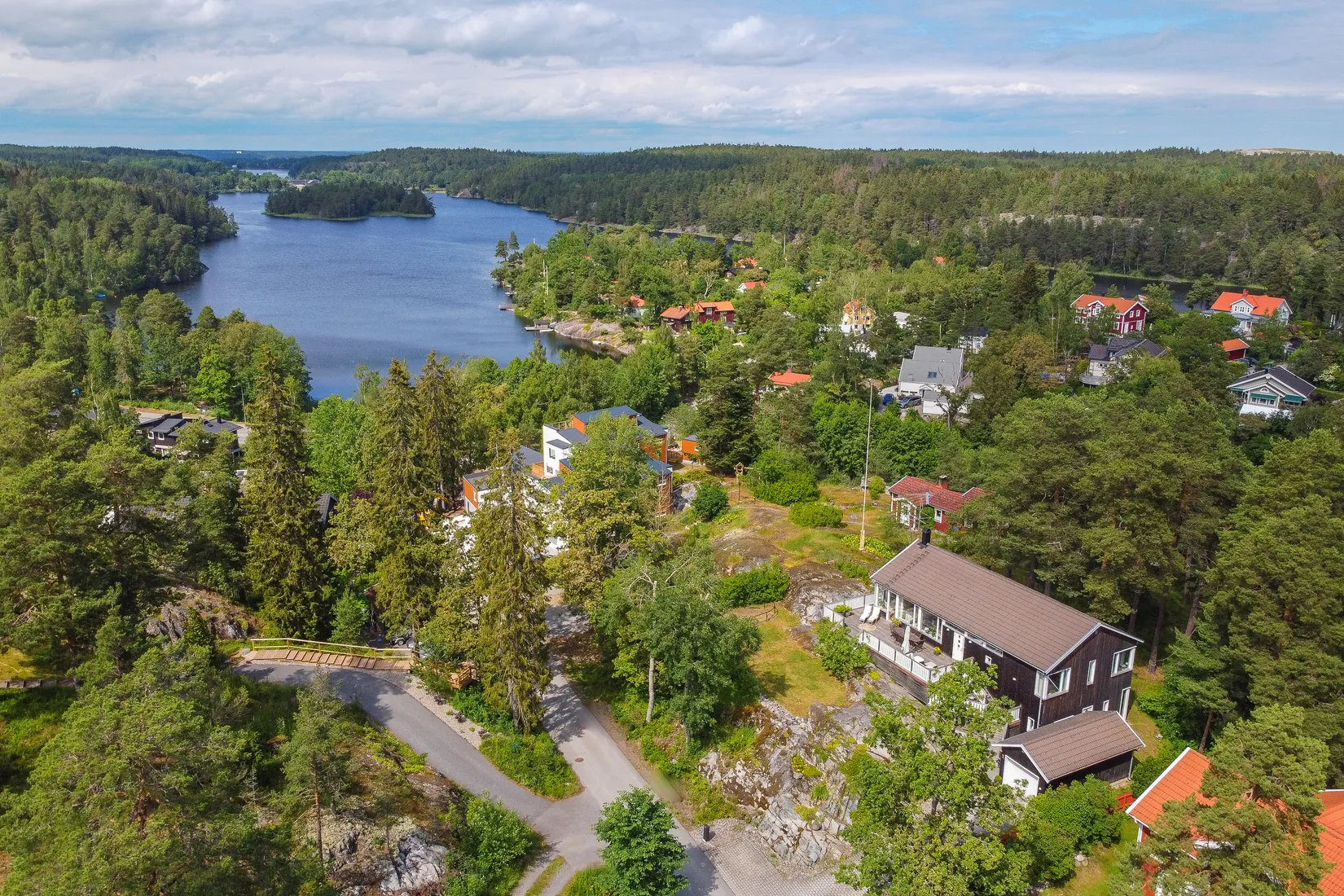 Villa, Månbacken 7, Insjön, Nacka