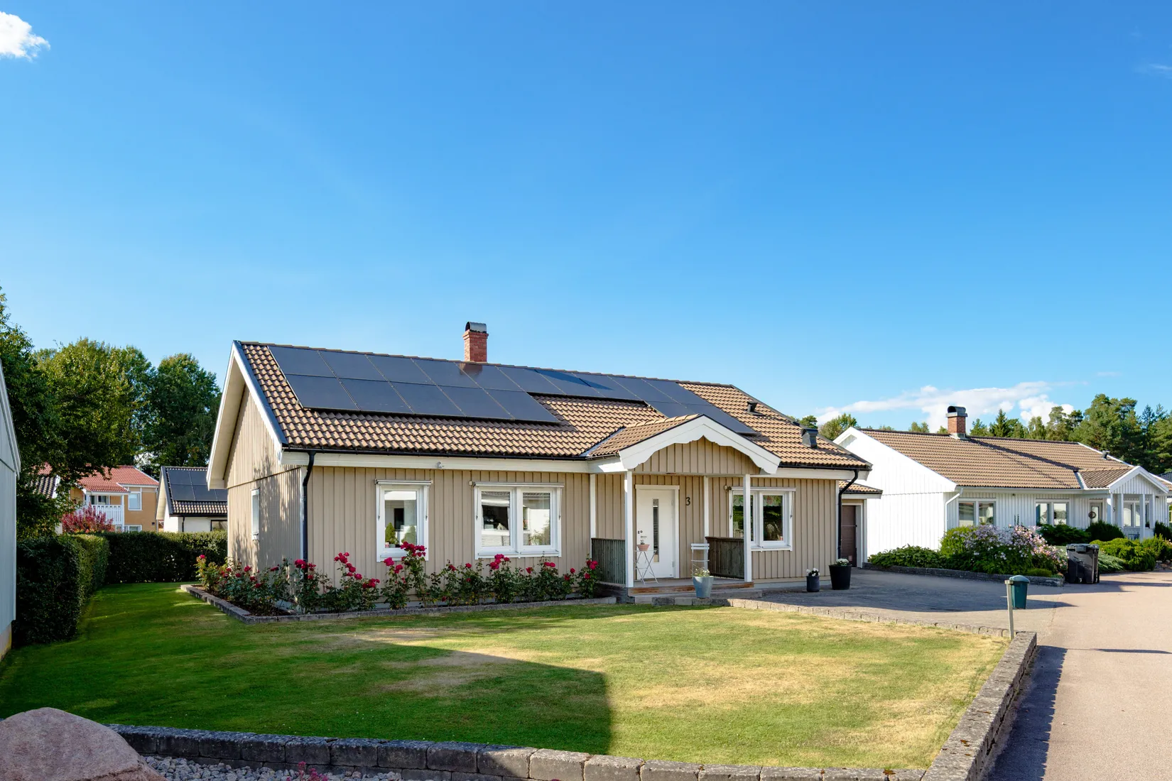 Villa, Körsbärsvägen 3, Hovshaga, Växjö