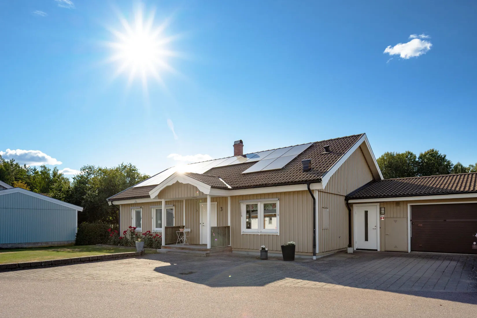 Villa, Körsbärsvägen 3, Hovshaga, Växjö