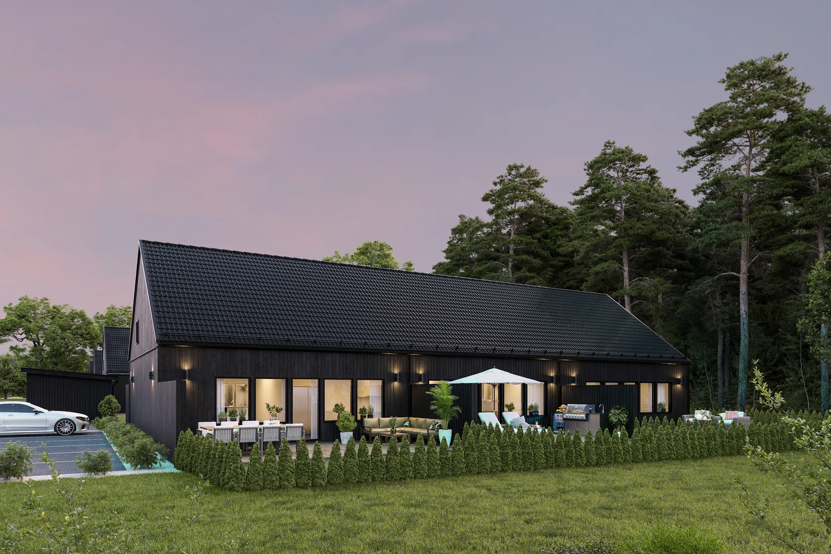Radhus, Fönsterlavsvägen 11B, Järvstagläntan, Gävle