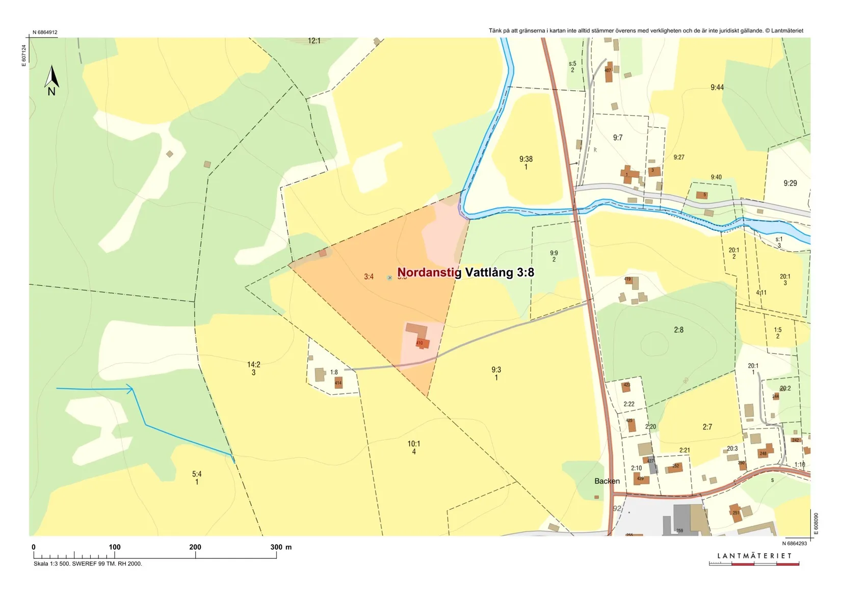 Gård/Skog, Vattlång 410, Vattlång, Nordanstig