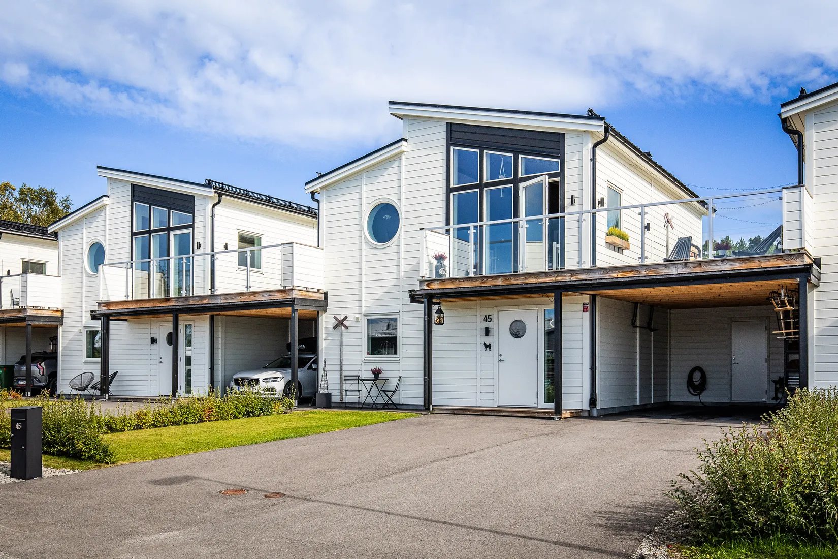 Radhus, Sandnäsvägen 45, Dvärsätt, Krokom