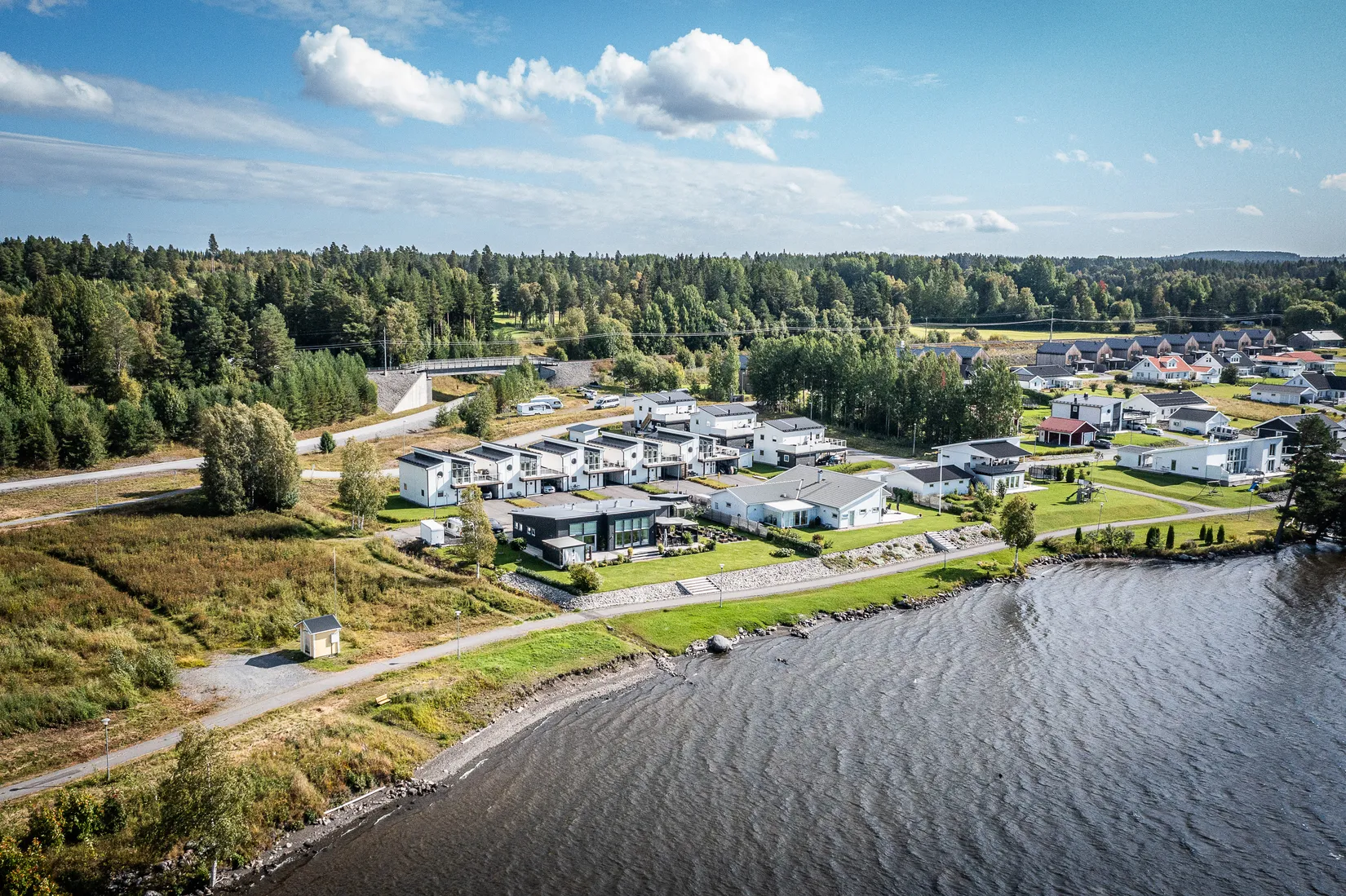 Radhus, Sandnäsvägen 45, Dvärsätt, Krokom