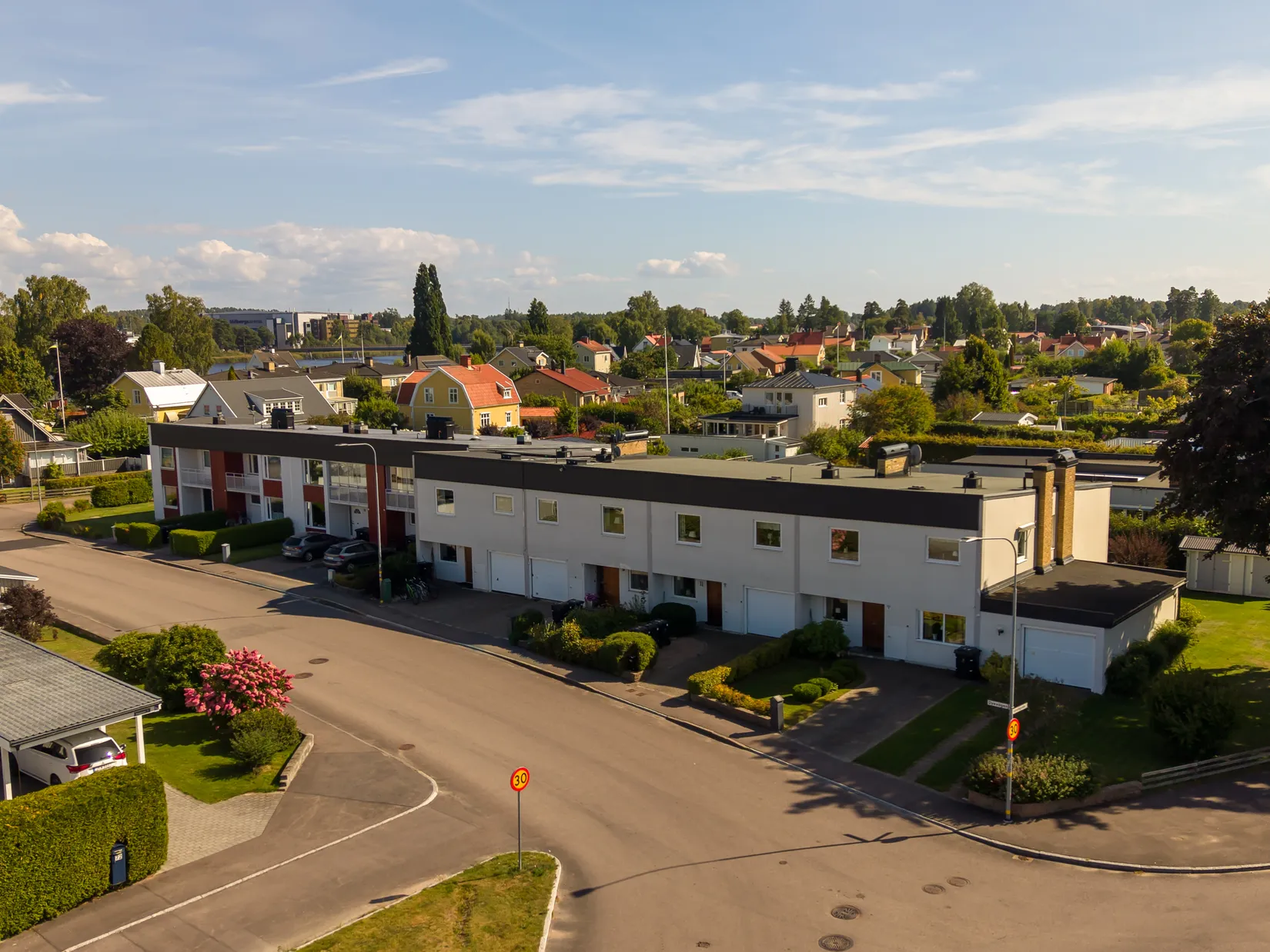 Radhus, Dyevägen 11, Råtorp, Karlstad