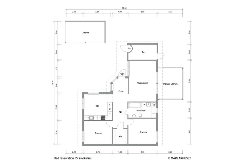 Radhus, Löparvägen 9, Hindås, Härryda