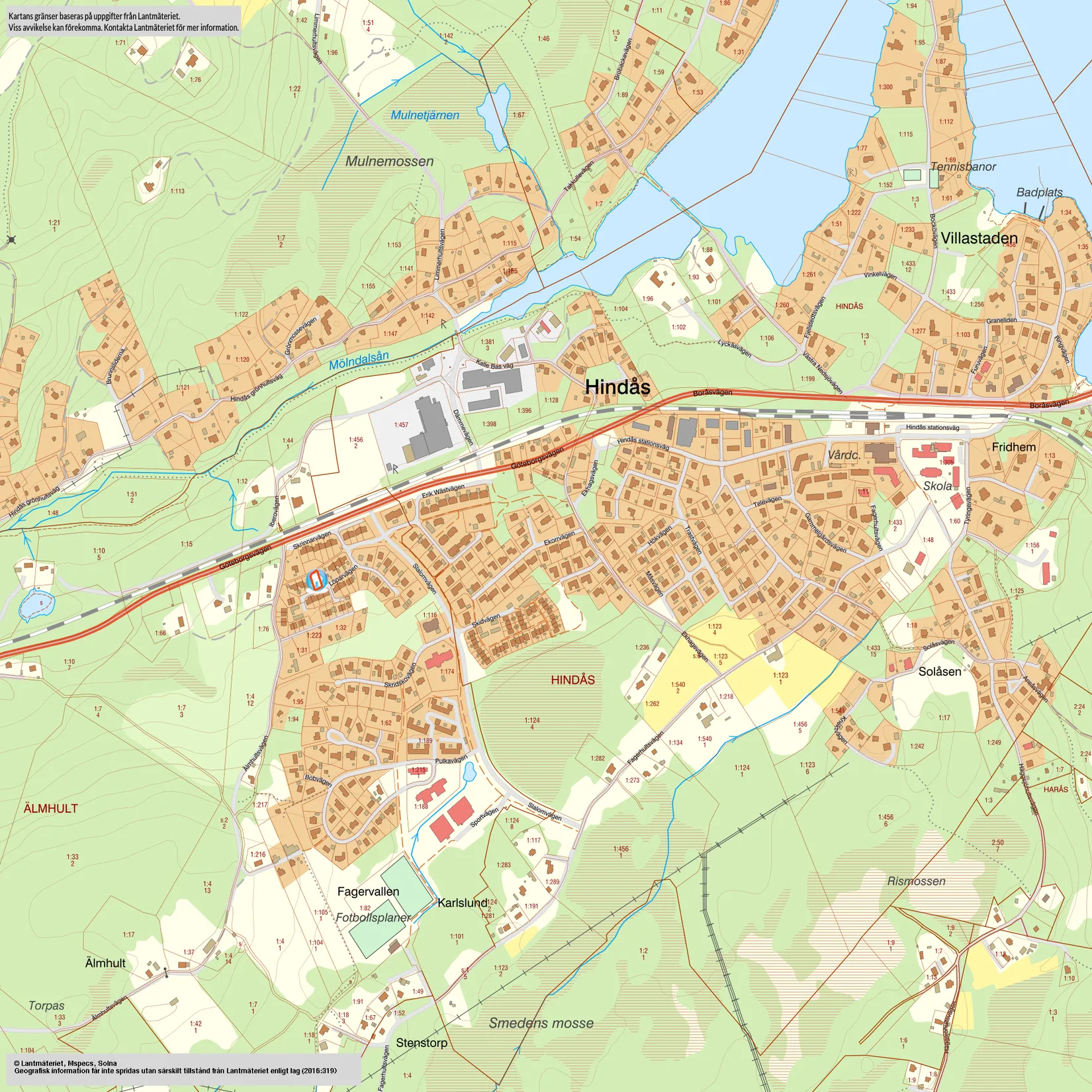 Radhus, Löparvägen 9, Hindås, Härryda