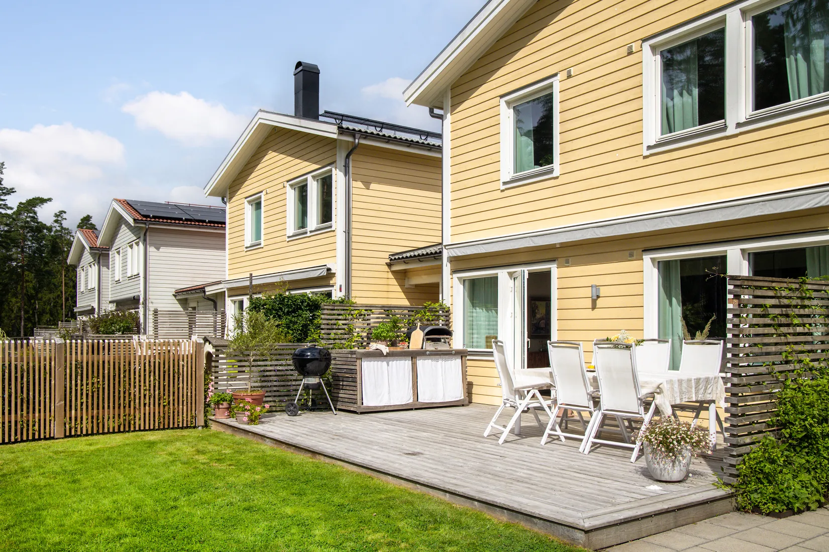 Radhus, Bråta Kärrvägen 25, Lerum-Lilla Bråta, Lerum