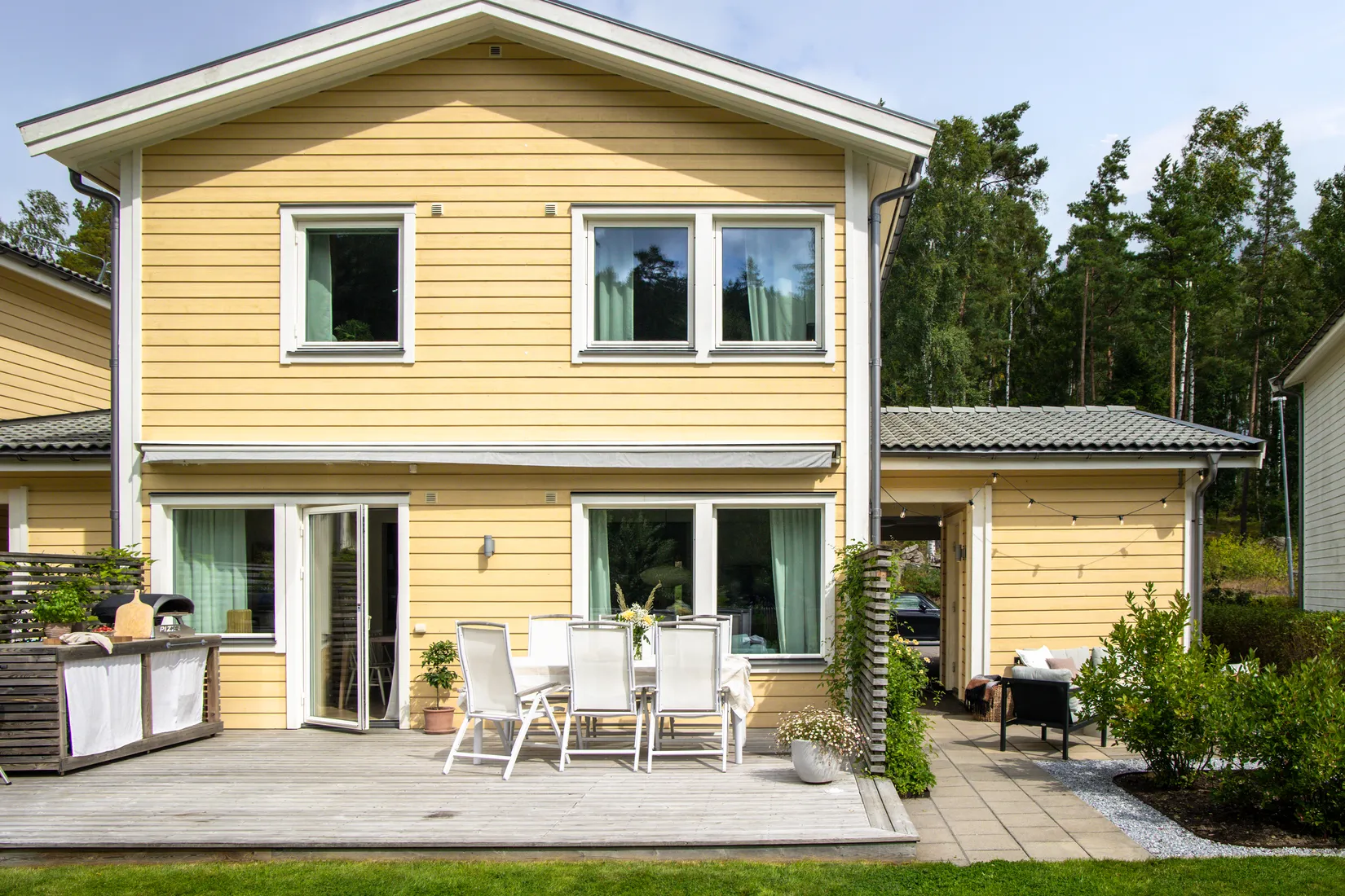 Radhus, Bråta Kärrvägen 25, Lerum-Lilla Bråta, Lerum