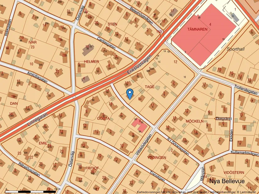 Villa, S:t Göransgatan 2B, Nya Bellevue, Malmö