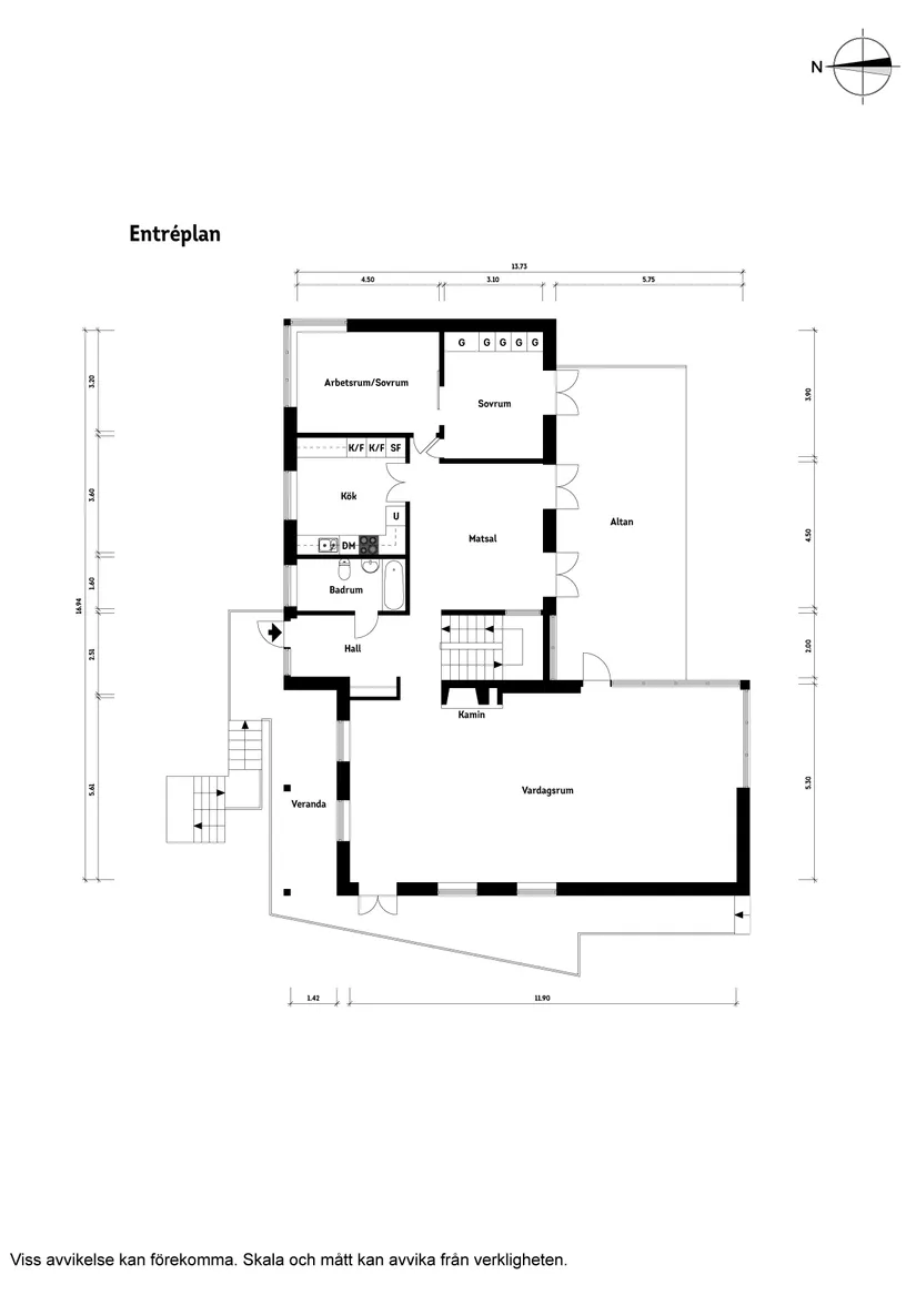 Villa, Örsviksvägen 57, Billdal/Snipen, Kungsbacka