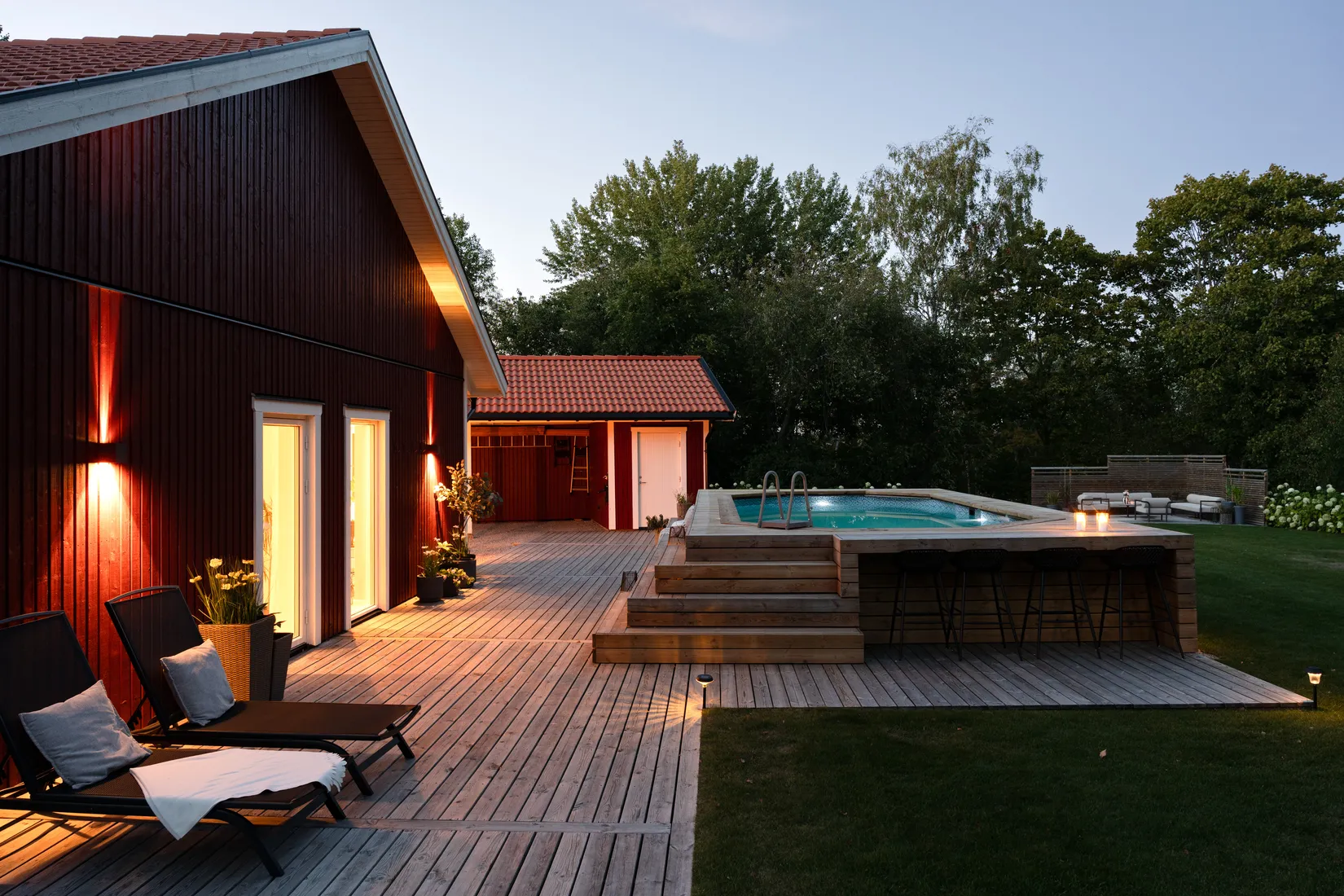 Villa, Glasbacken 1, Gäddeholm, Västerås