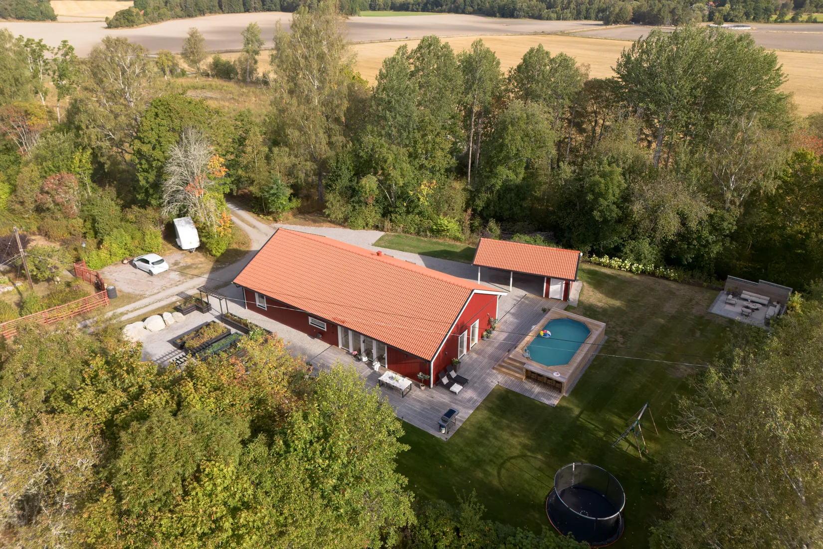 Villa, Glasbacken 1, Gäddeholm, Västerås