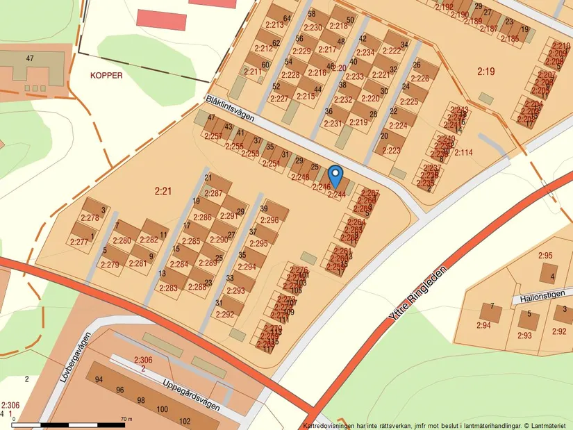 Radhus, Blåklintsvägen 21, Stenungsund