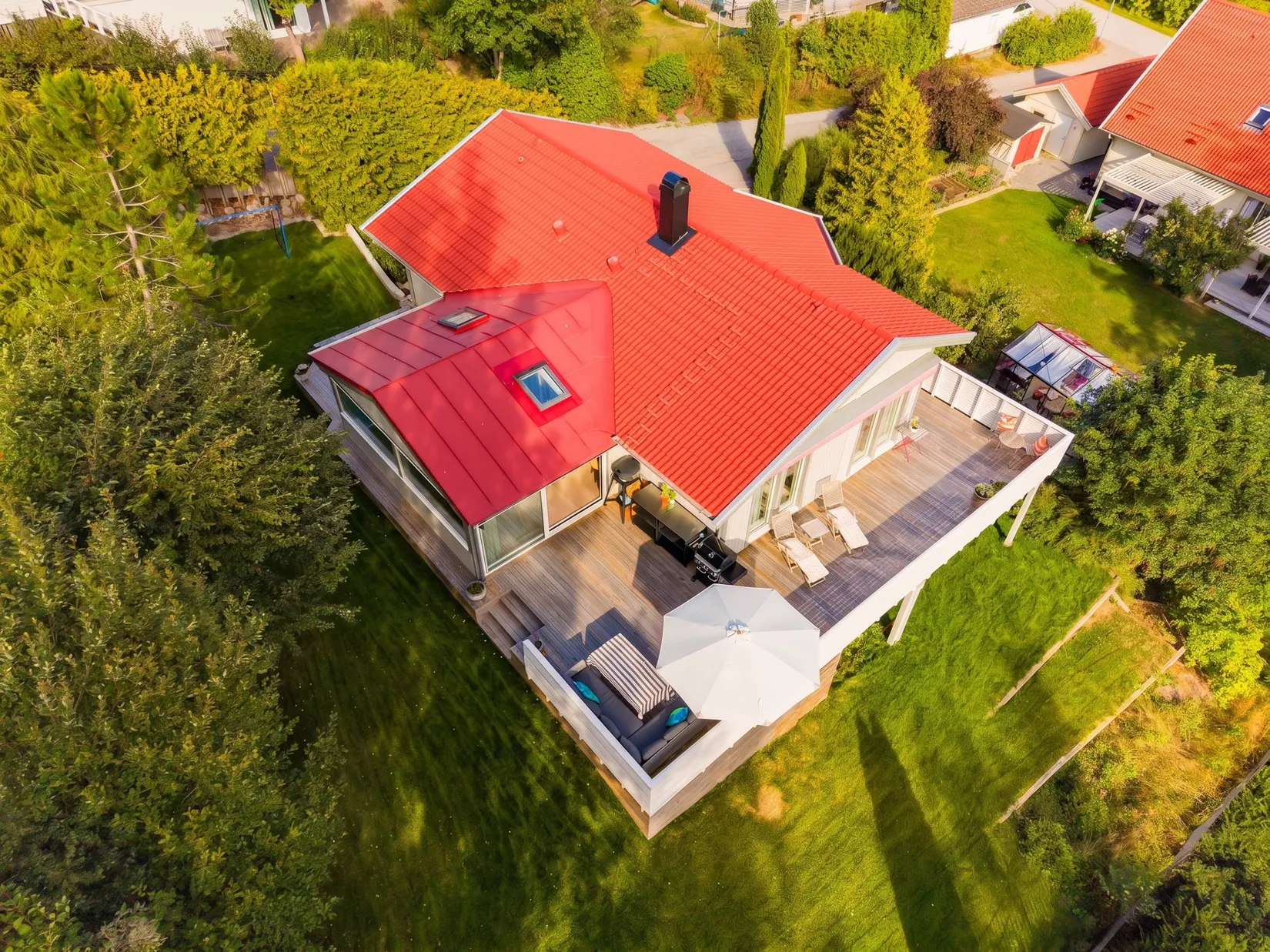 Villa, Muskötvägen 13B, Margretelund, Österåker