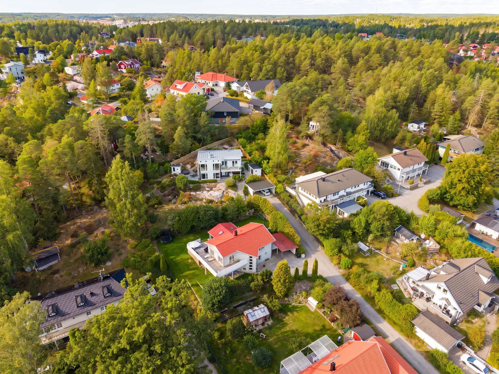 Villa, Muskötvägen 13B, Margretelund, Österåker