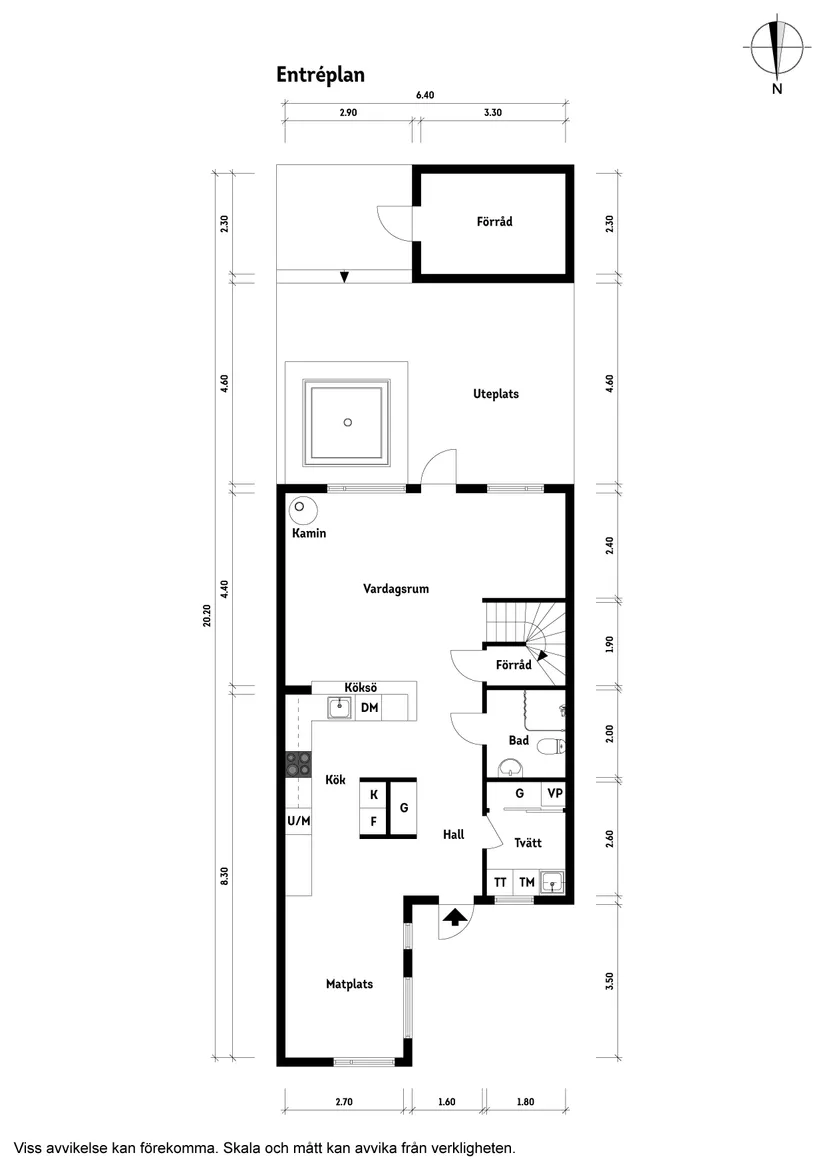 Radhus, Bärnstensvägen 47, Kolla Parkstad, Kungsbacka