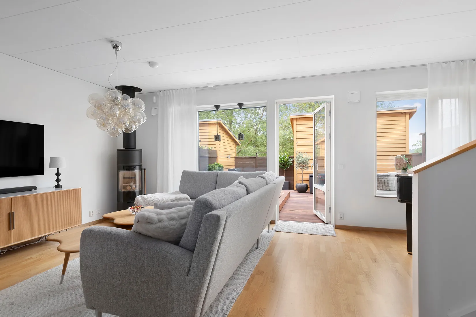 Radhus, Bärnstensvägen 47, Kolla Parkstad, Kungsbacka
