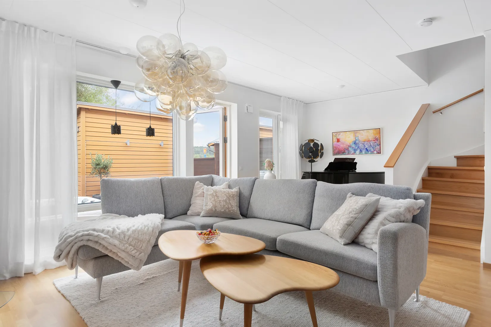 Radhus, Bärnstensvägen 47, Kolla Parkstad, Kungsbacka