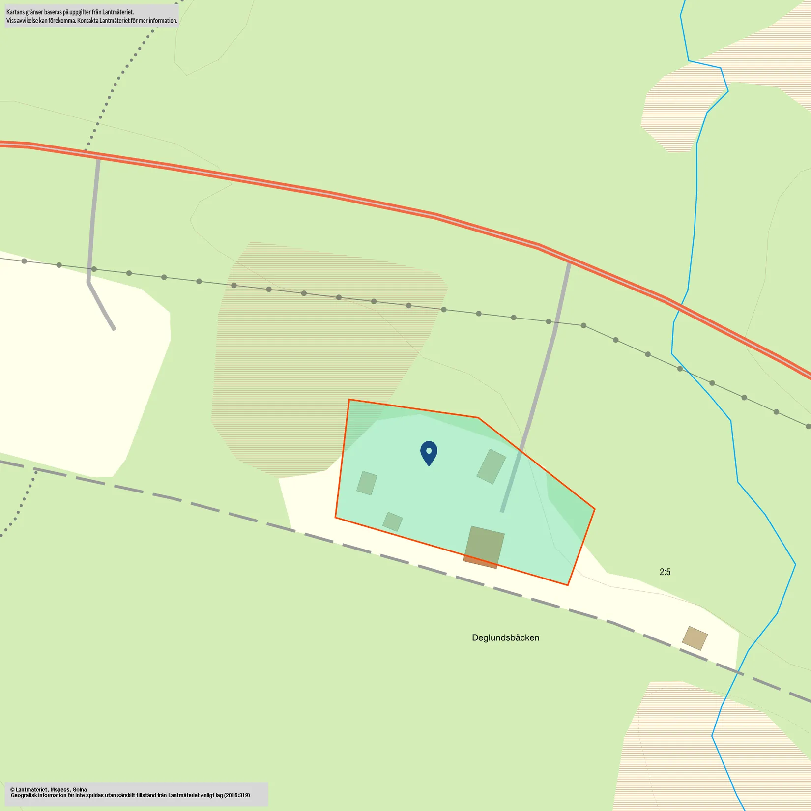 Villa, Deglundsbäcken, Hagfors