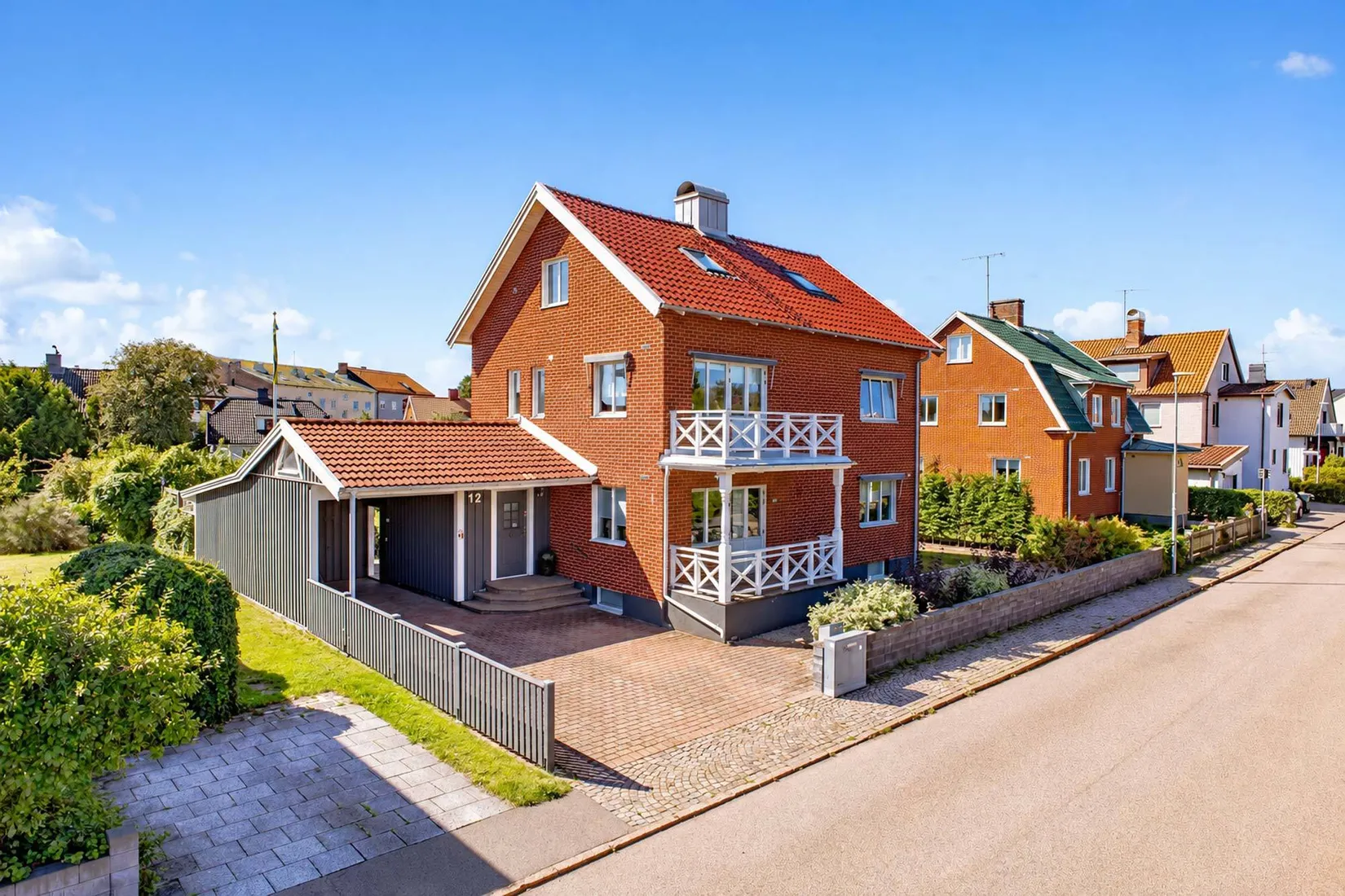 Villa, Hederstiernas gata 12, Centrum, Halmstad
