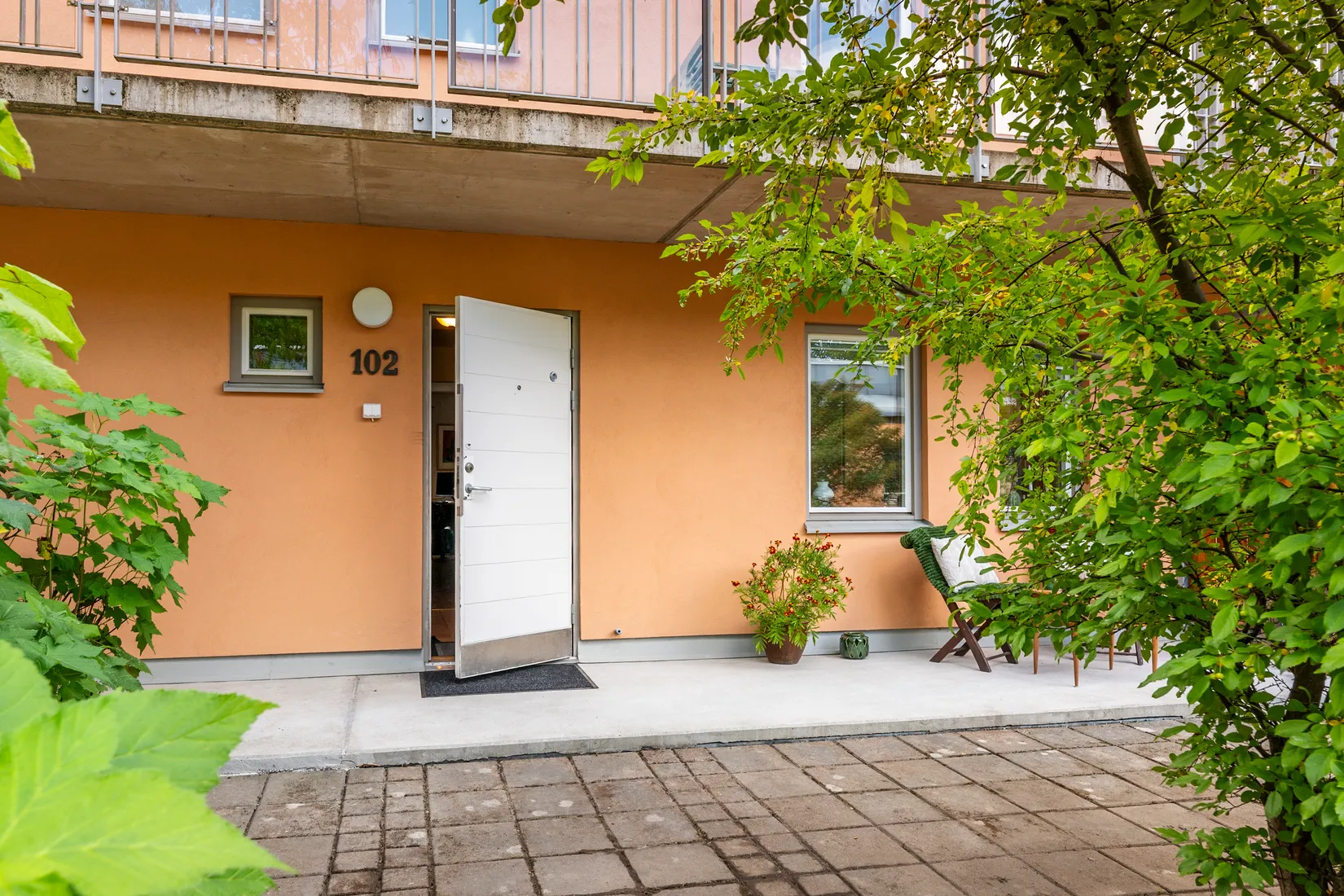 Radhus, Handelsvägen 102, Gamla Enskede, Stockholm