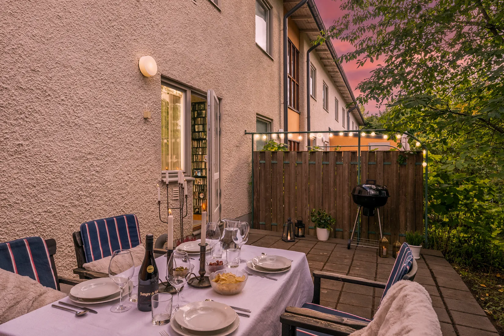 Radhus, Handelsvägen 102, Gamla Enskede, Stockholm