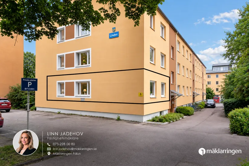 Bostadsrätt, Bergmästaregatan 16C, Centrum, Falun