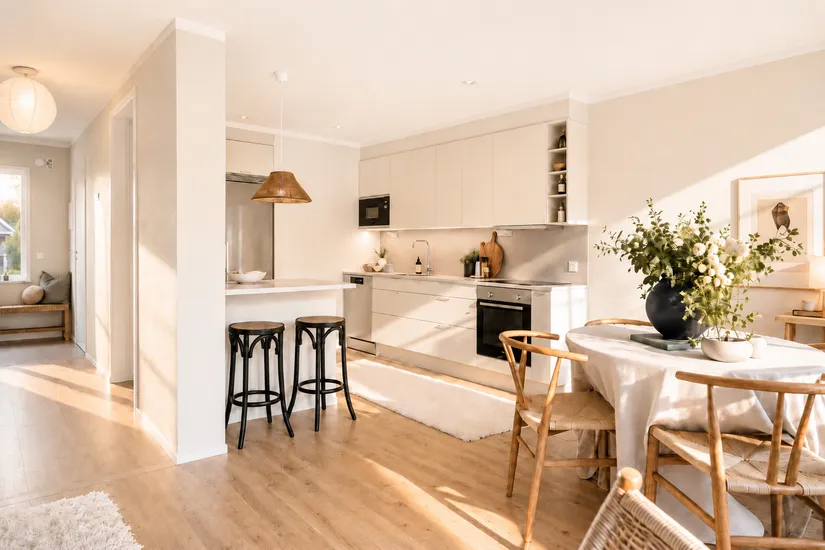 Radhus, Tucholskys väg 6B, Mariefreds strand, Strängnäs