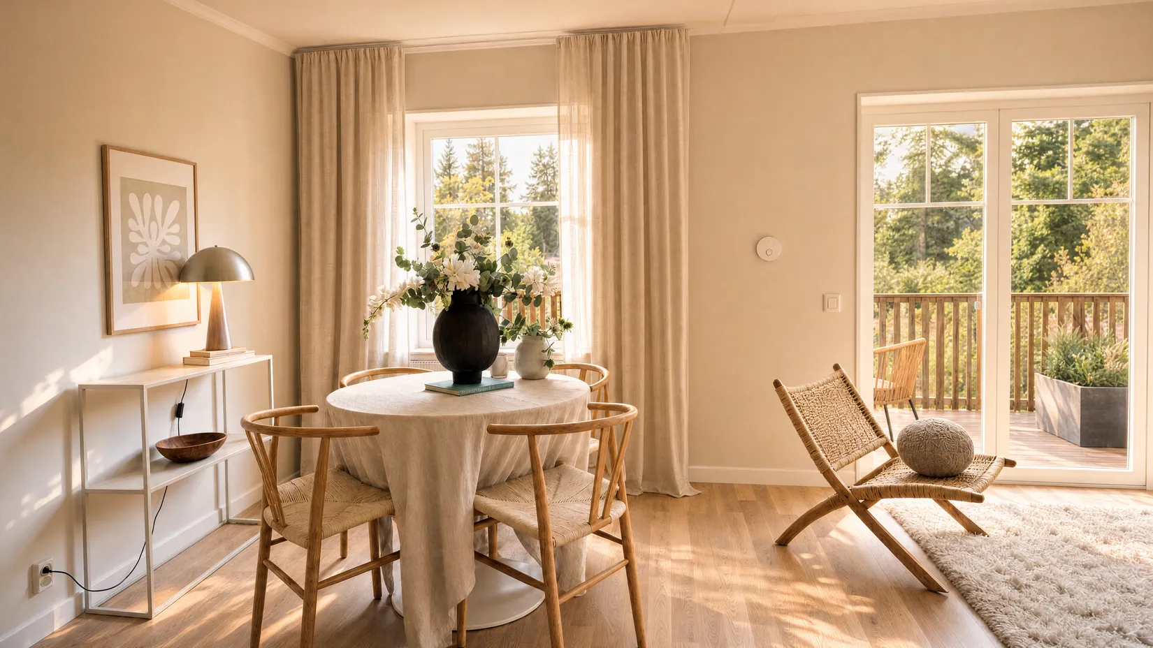 Radhus, Tucholskys väg 12B, Mariefreds strand, Strängnäs