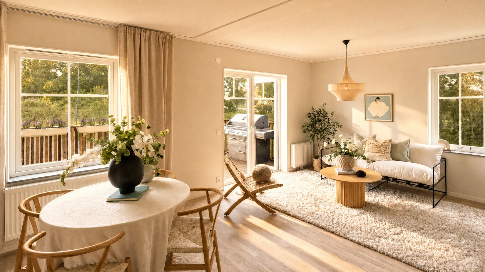 Radhus, Tucholskys väg 12B, Mariefreds strand, Strängnäs