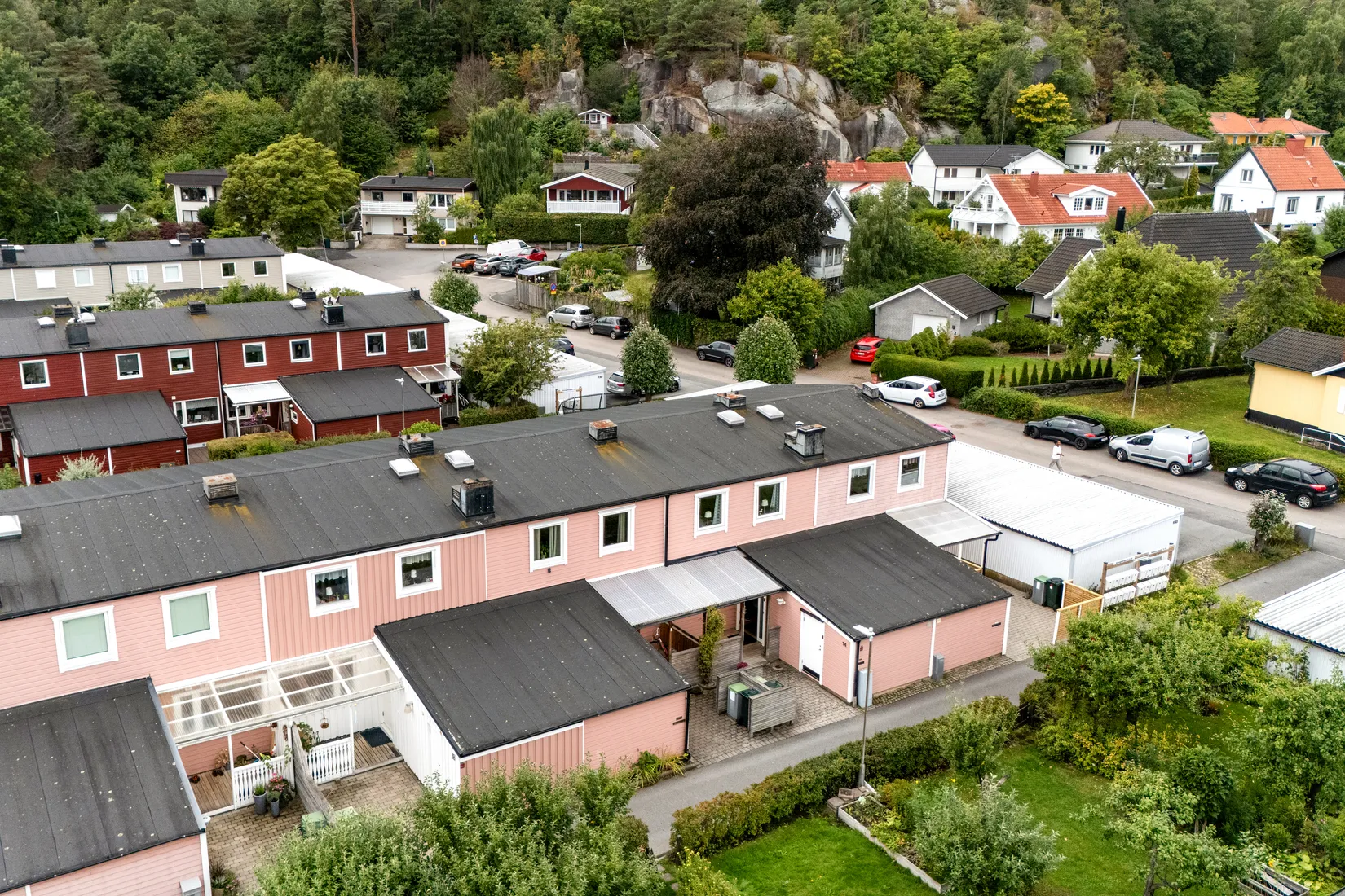 Radhus, Bronsgjutaregatan 14, Kannebäck - Näset, Göteborg