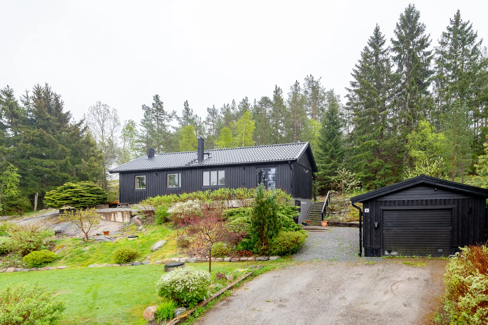 Villa, Bergshyddevägen 8, Bammarboda, Österåker