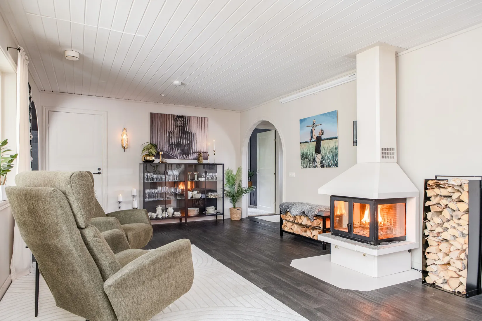 Villa, Pelarskogsgatan 30, Ullvibackar, Köping