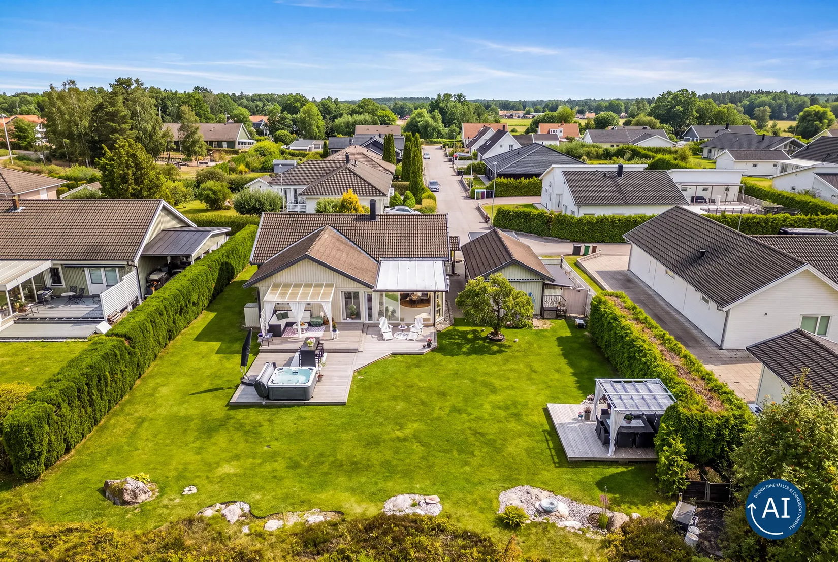 Villa, Pelarskogsgatan 30, Ullvibackar, Köping