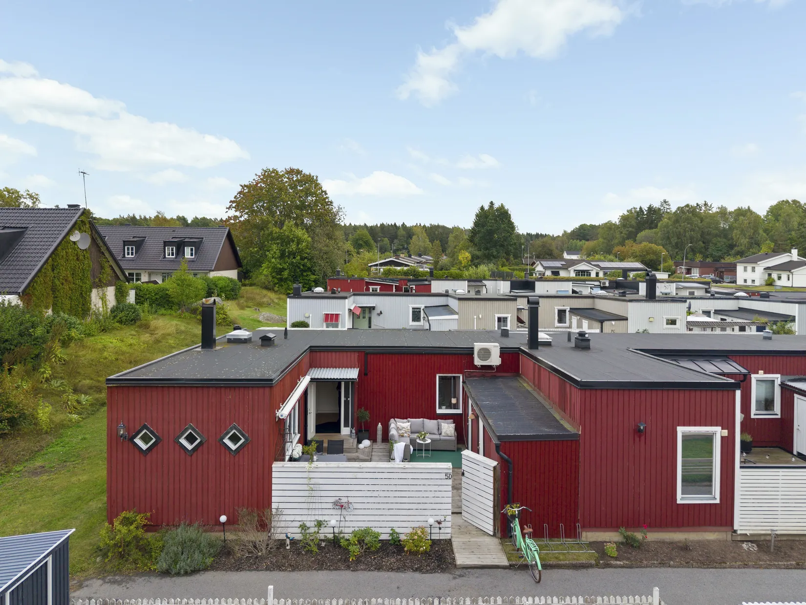 Radhus, Målstavägen 5D, Bälinge, Uppsala