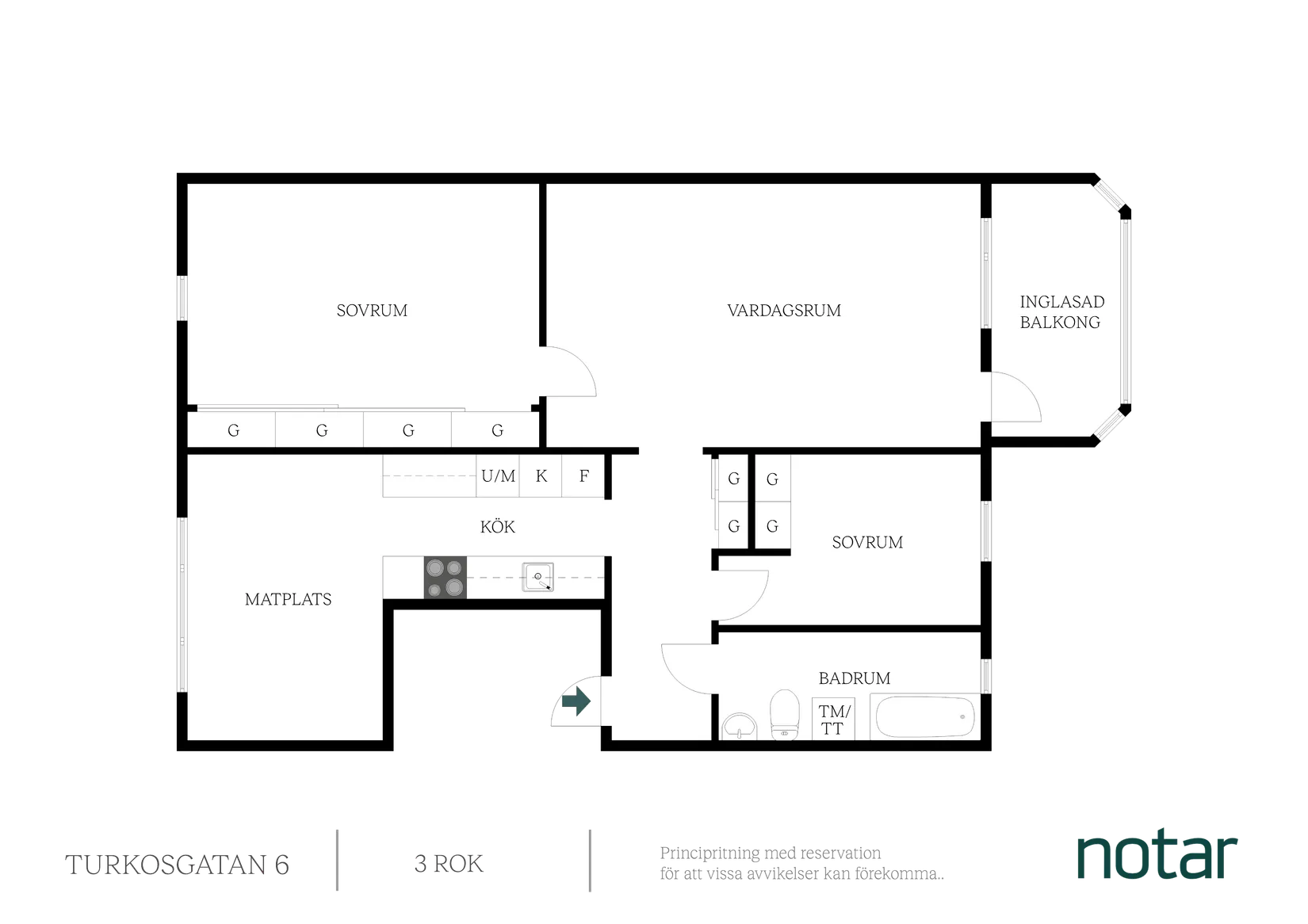 Bostadsrätt, Turkosgatan 6, Tynnered, Göteborg