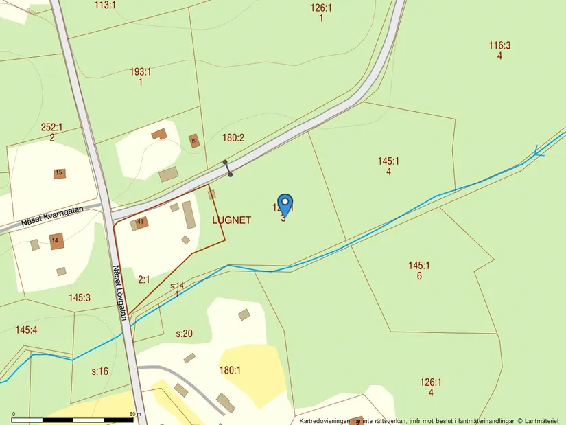 Gård/Skog, Furudal Näset enligt kartor, Näset Furudal, Rättvik