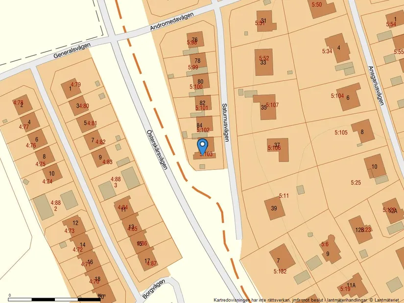 Radhus, SATURNUSVÄGEN 86, Österskär/Tuna, Österåker